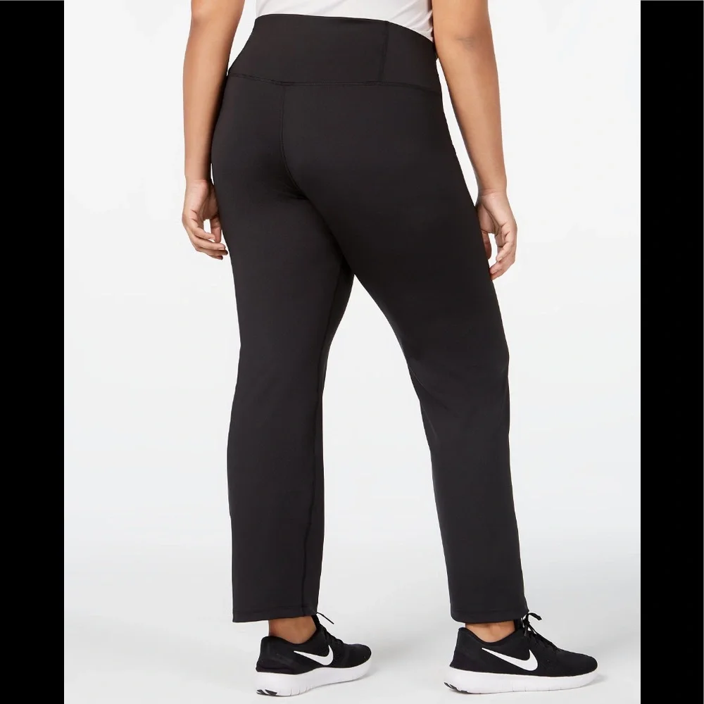 NWT! Nike Plus Size High-Rise Gym pants flare size 1X AV9807-010 - Picture 8 of 12